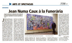 Article Funeraria L'Independant